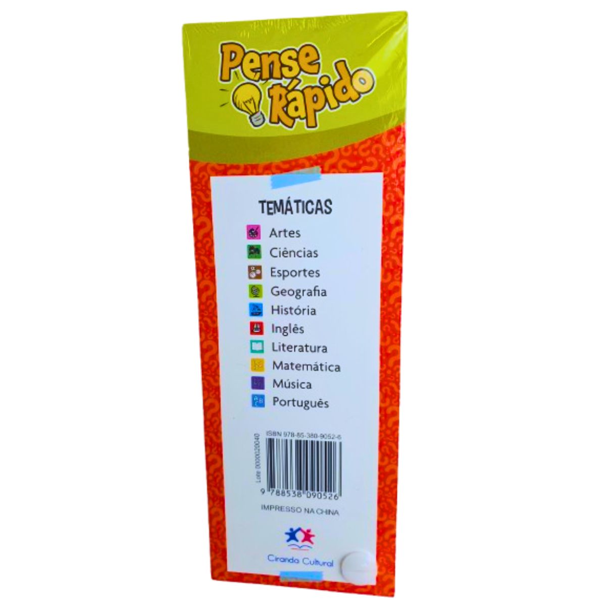 Livro Infantil Flash Cards Pense Rápido / 1° Ano (6 Anos) - Ciranda Cultural Livro Infantil Flash Cards Pense Rápido / 1° Ano (6 Anos) - Ciranda Cultural
